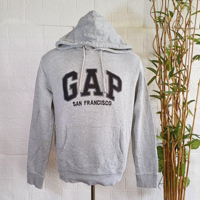 HOODIE GAP SAN FRANSISCO ORIGINAL, SIZE S (SECOND BRANDED) ABU-ABU, PT175