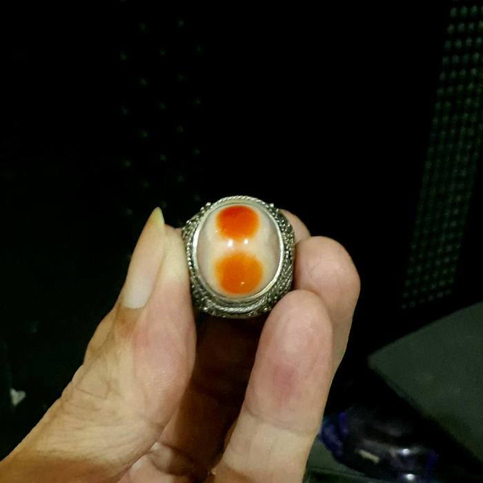 cincin batu multicolor super number 8 perfect