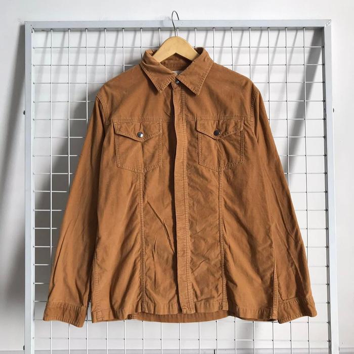UNIQLO SUEDE OUTERWEAR SHIRT
