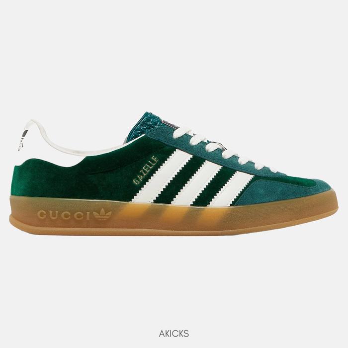 Adidas Gazelle indoor x Gucci dark green | 100% Authentic
