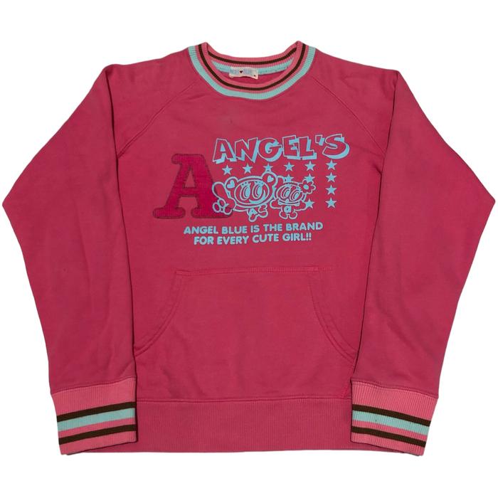 Angel blue vintage sweatshirt