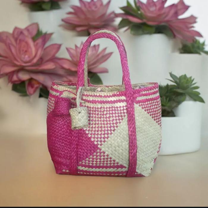 tas purun anyaman/tas etnik bali/tas anyaman bali