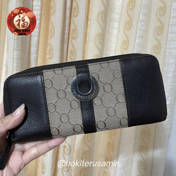 Preloved dompet oroton ori premium leather