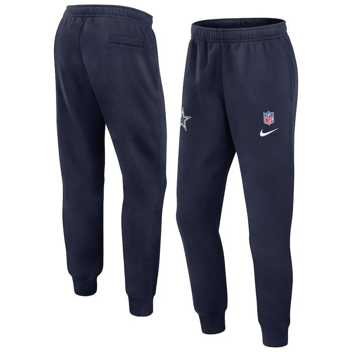 DALLAS COWBOYS NIKE NFL 2024 SIDELINE CLUB COTTON FLEECE PANTS