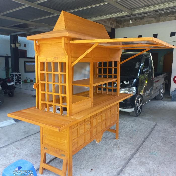 gerobak angkringan custom