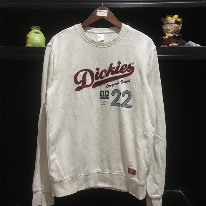 Sweatshirt Crewneck Dickies Towel Putih Tulang 2nd