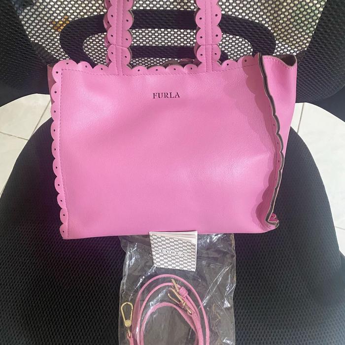 Preloved Authentic Furla Bag Pink