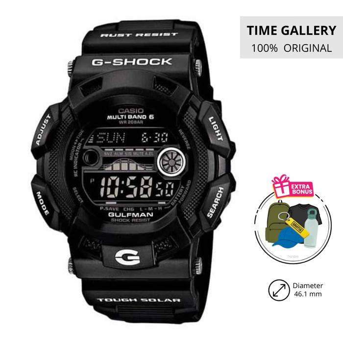 Jam Tangan Pria 100% Original Casio Ori G-Shock gw-9110bw-1jf 1j 1df gw9110bw 9110 1 watches