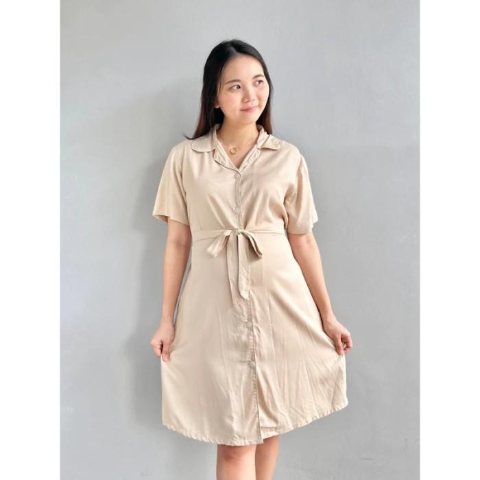 (SIZE S-XXL) SETELAN PIYAMA BAJU TIDUR PRIA DAN DASTER PAJAMAS KANCING RAYON PREMIUM WARNA POLOS CRE