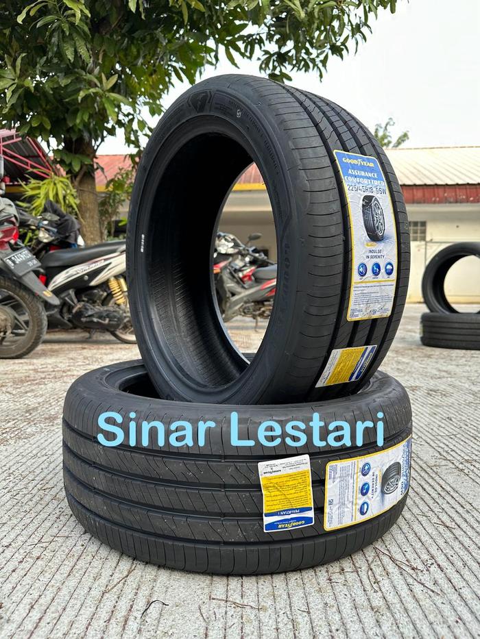 Ban Goodyear Assurance Comforttred 225 45 R18 95W cocok untuk Camry, Accord, Oddisey, Altis Dan Lain