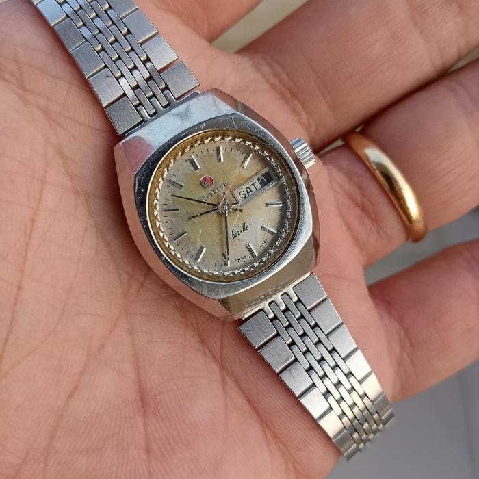 jam rado gazzele automatic original wanita