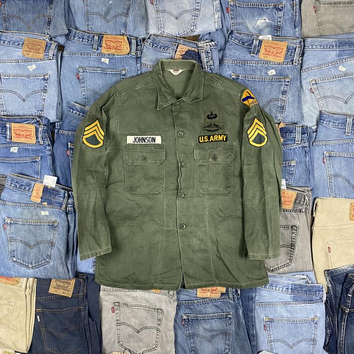 Og107 Shirt Type I Named Jhonson Full Patches