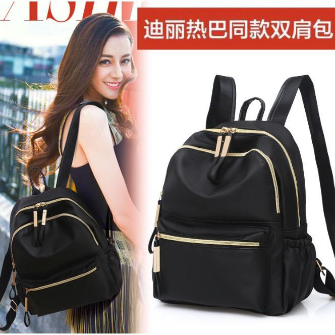 BO855 Ransel Cewek Wanita Parasut Tahan Air