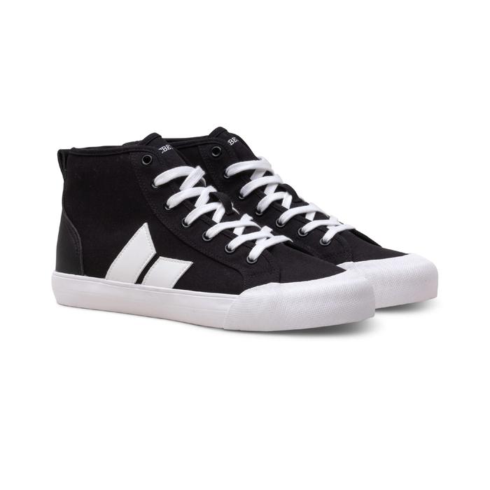 Macbeth Classic Eliot Mid Top - Black/White