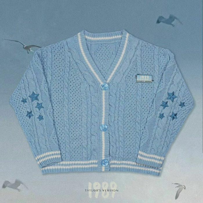 Taylor Swift 1989 Taylor's Version Cardigan Fanmade Merch