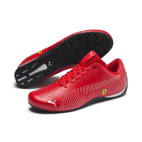 SEPATU PUMA SCUDERIA FERRARI DRIFT CAT 5 - RED/BLACK WHITE
