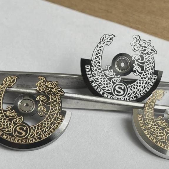 rotor seiko naga dragon nh35 nh36 4r35 4r36 bandul movement mod seiko