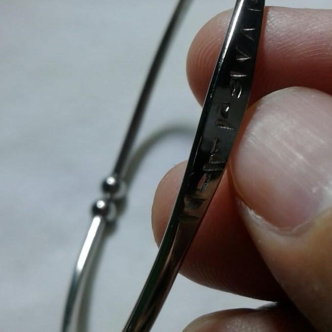 Gelang Besi Rajahan Top Stainless
