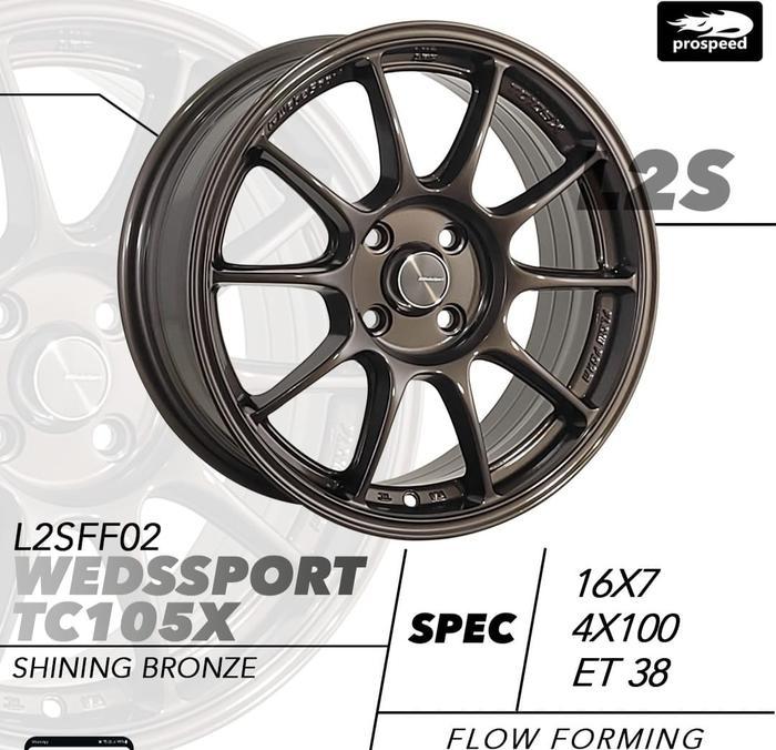 Velg TC105X Bronze R16 H4