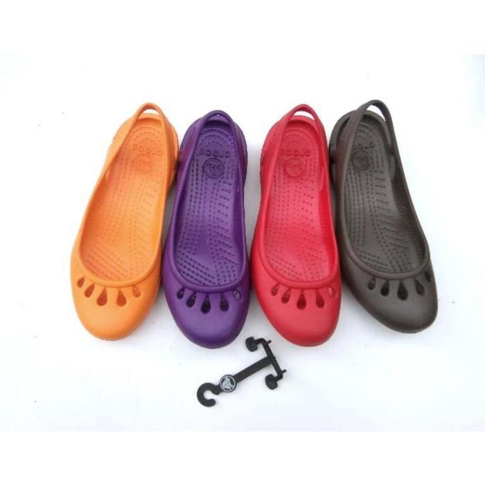 Crocs Malindi IMPORT Sandal Wanita Karet Santai Sandal Dewasa TERMURAH