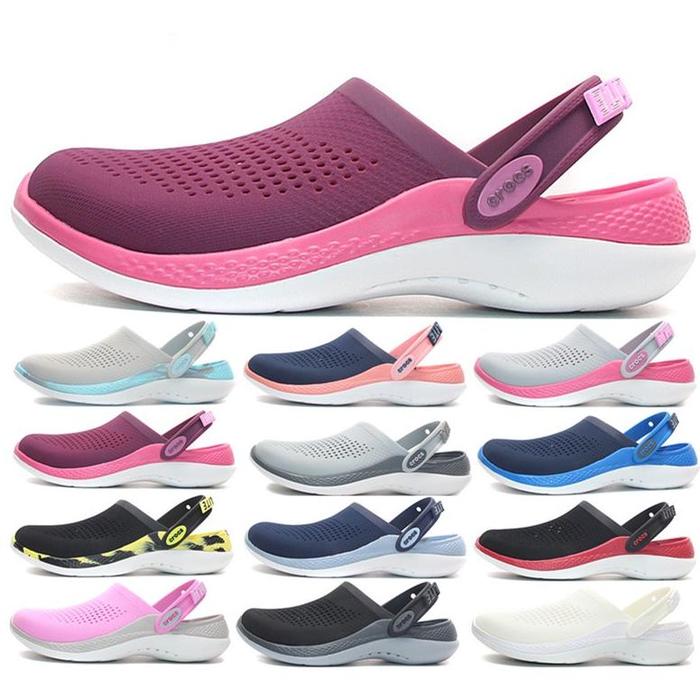 Crocs / Sandal Crocs / Crocs Literide 360 / Sandal Pria / Sandal Wanita / Sandal Karet / Sandal Anti