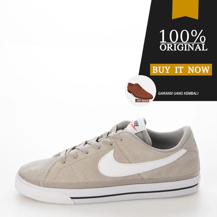 DH0956-002 Sepatu Pria Sneakers Original Sepatu Nike Court Legacy Suede - Cobblestone