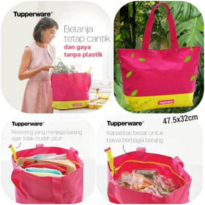 Pinky Shopping Bag Tupperware