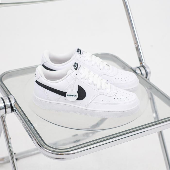 Nike Court Vision Black White