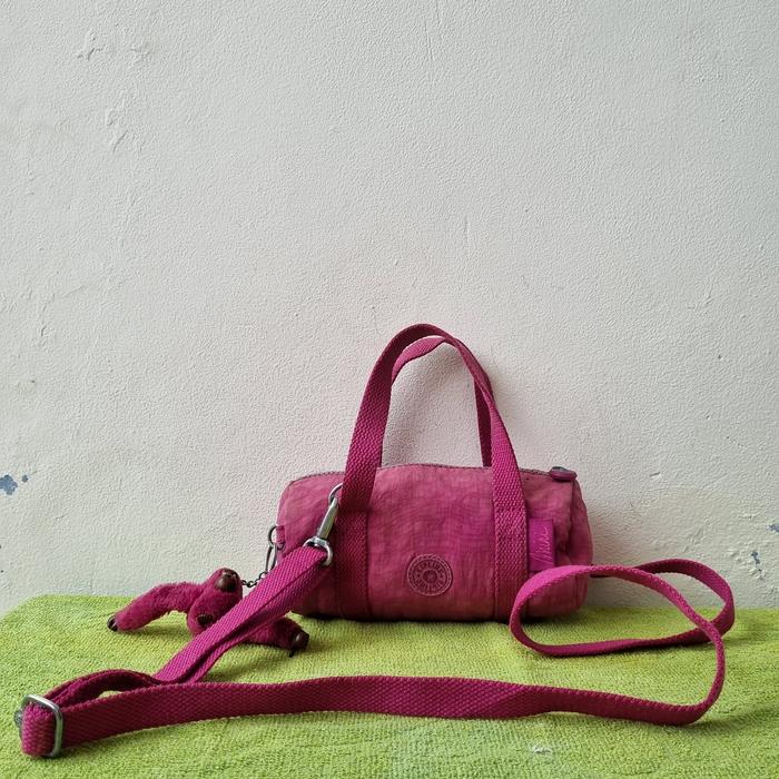 TAS SLING MINI WANITA KIPLING SECOND BRANDED UNGU / TAS SELEMPANG MINI KIPLING WANITA