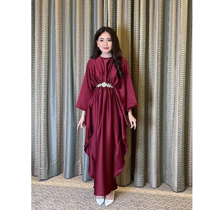 Eksklusif Missnomi - Amaliaa Kaftan / Baju Muslim / Kaftan Hijab / Kaftan Muslim / Kaftan Couple / K