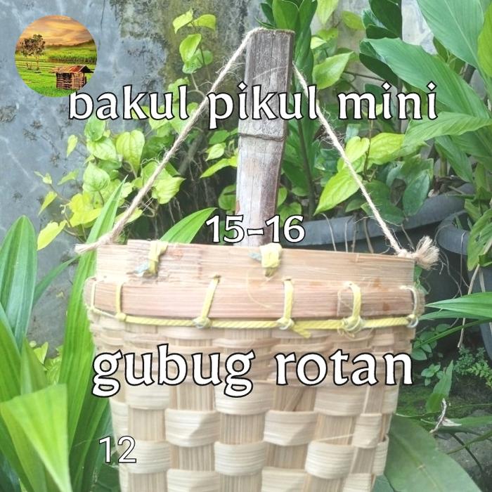 New!! bakul pikul bambu mini