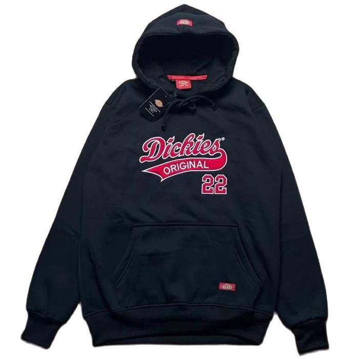 Jaket Hoodie Dickies22 Bordir Laken Towel + Tag Label - Sablon Plastisol - Ukuran M-L-XL - Sweater, 