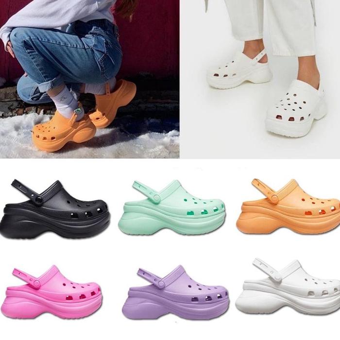 Crocs Bae clog Classic / Crocs wanita classic Bae Clog / Sandal wanita crocs Classic Bae clog platfo