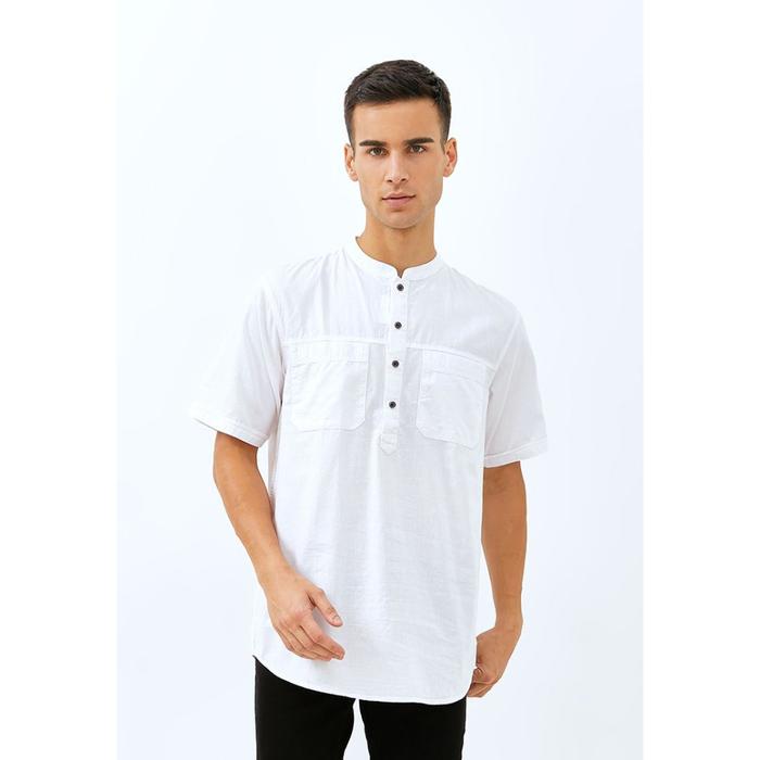 Baju Koko Pria Original Lois KLS397WH Putih