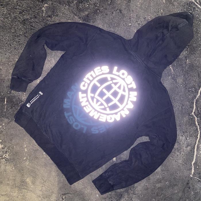 LMC Reflective OG Wheel Pullover Hoodie  Black