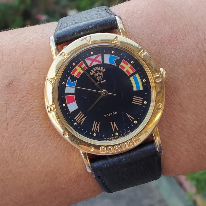 Jam HARVARD UNIVERSITY USA vintage Quartz ORIGINAL