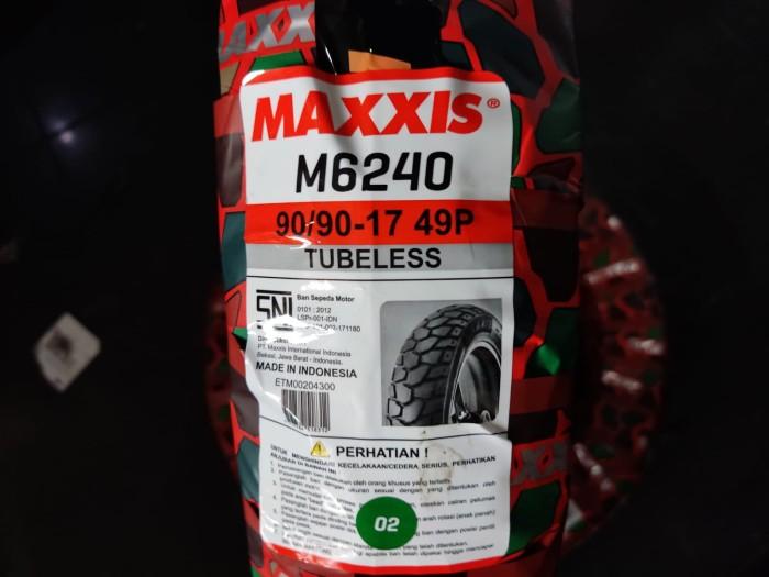 BAN LUAR MAXXIS 17-90/90 49P M6240 TUBELES