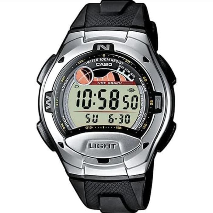 Jam Tangan Pria Casio 100% Original Garansi Resmi Ori W-753-1AVDF W753 1AV 1A 1 watches