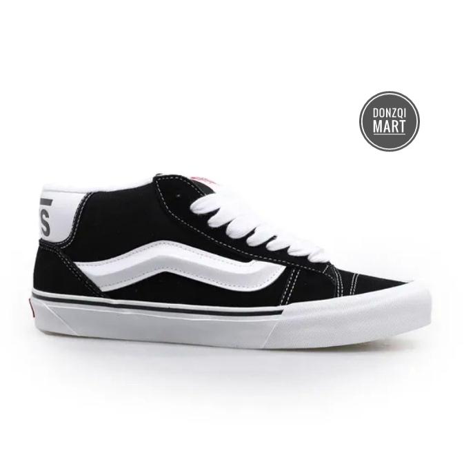 Vans Knu Skool Mid Unisex Sneakers Shoes - Black/True White