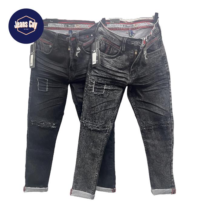 celana panjang jeans pria sobek asrock