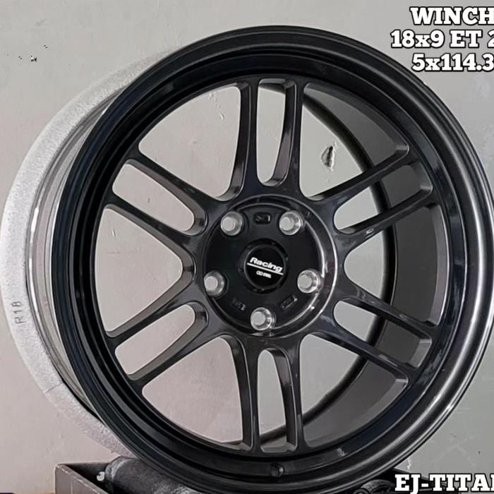 Velg racing mobil Ring 18 WINCH Lebar 9 et 28 Ej Titans velg ring 18 innova rush Terios