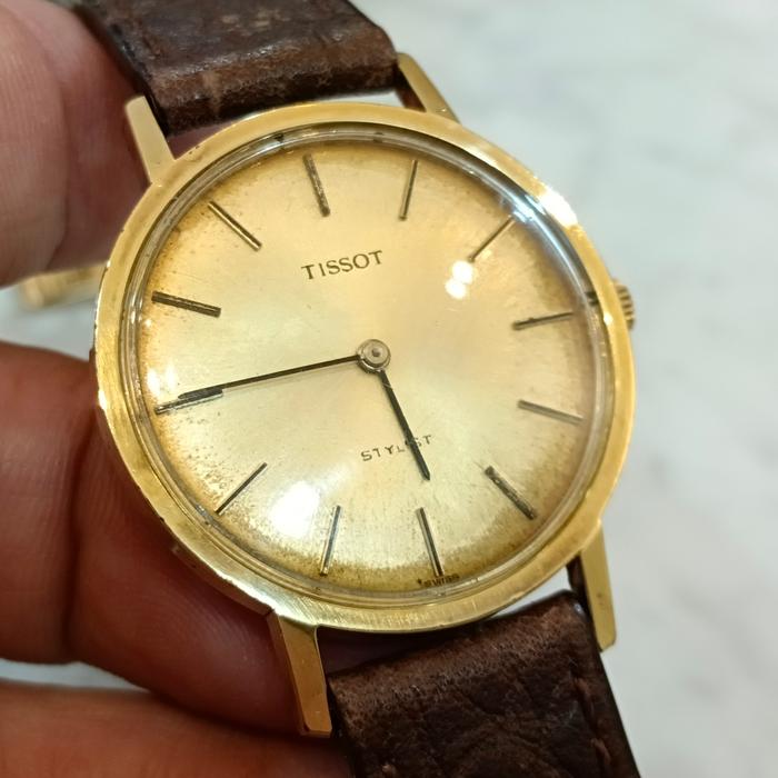 Jam Vintage TISSOT Stylis Swiss Manual Winding