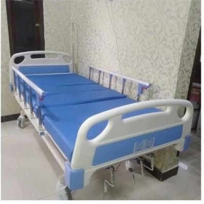 Bed 3 Crank ABS Engkol Stainless - Ranjang Pasien 3 Engkol ABS