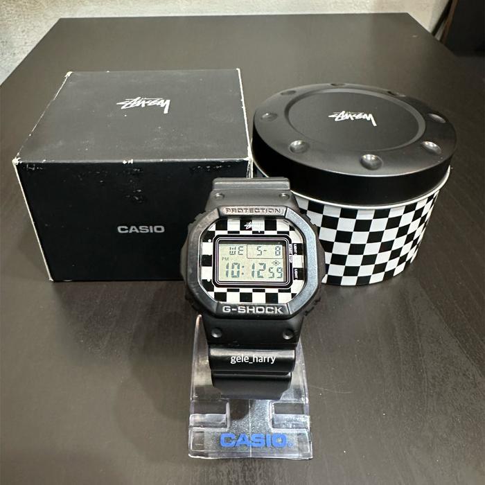 Casio Gshock DW 5600VT / DW5600VT Stussy Checker