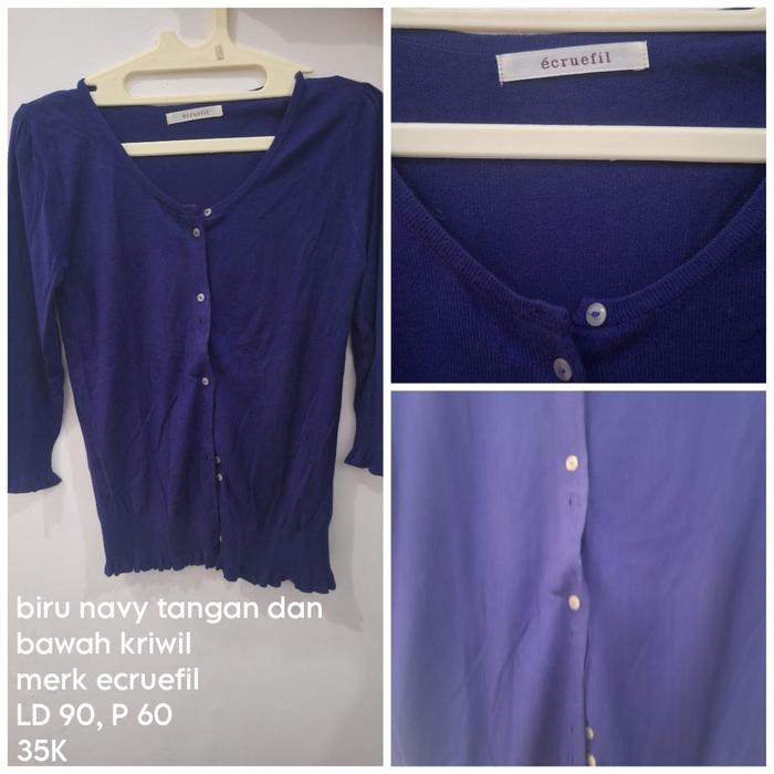 Cardigan preloved ecruefil