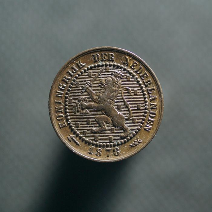 Uang Kuno 1 Cent Willem III Belanda Tahun 1878