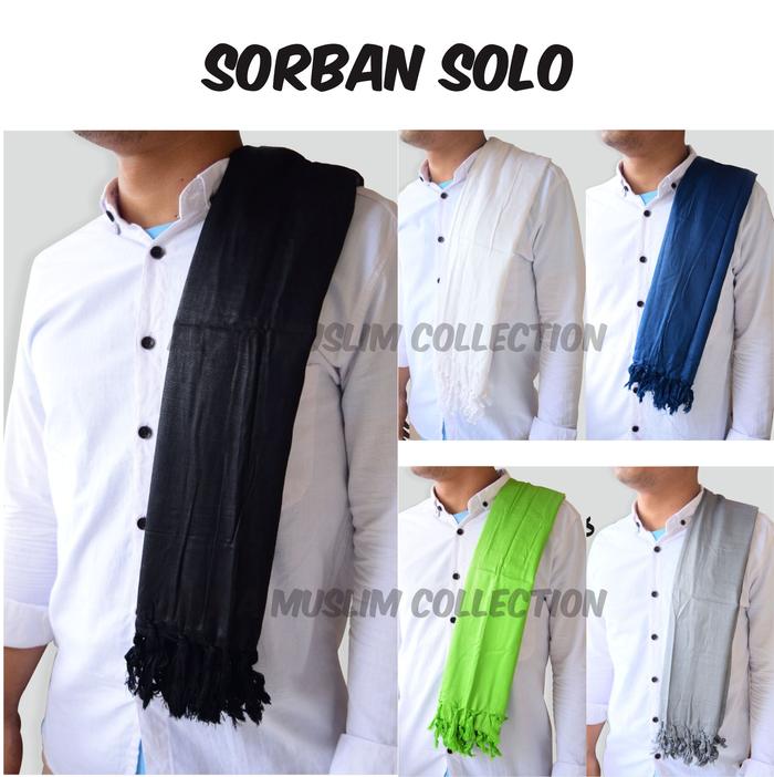 Sorban solo rida yaman Polos / Sorban putih polos