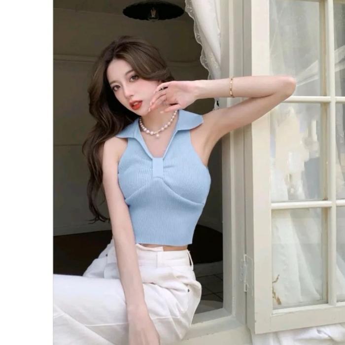 Pretty Catty Knot Tanktopbaca inbox y