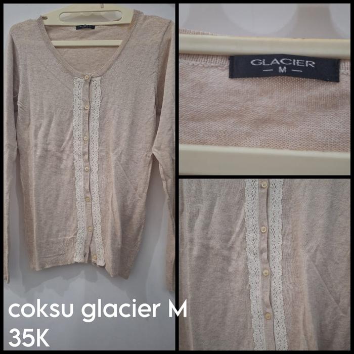 Cardigan preloved Glacier