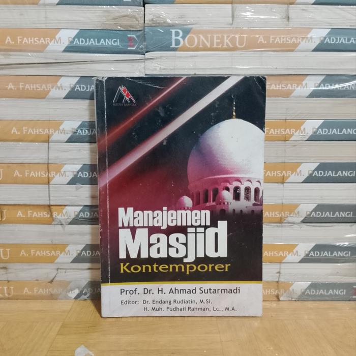 BUKU ASLI  - MANAJEMEN MASJID KONTEMPORER